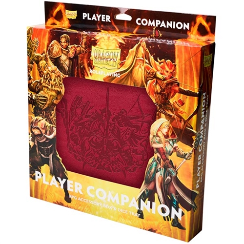 Dragon Shield -  Player Companion - Blood Red